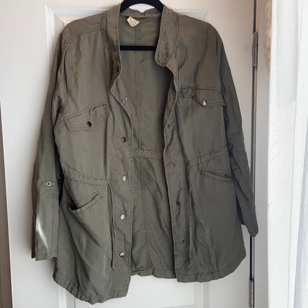 Green jacket
